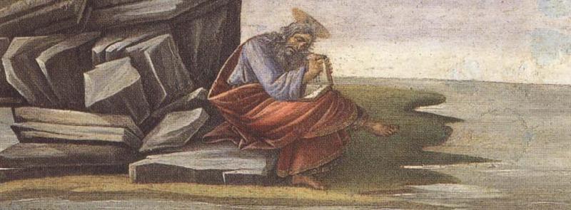 Sandro Botticelli St John the Evangelist at Patmos Spain oil painting art
